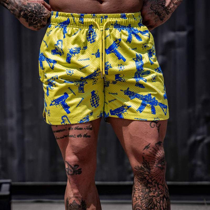 Load image into Gallery viewer, Mid Thigh Mesh Training / Lifestyle Shorts | 5"