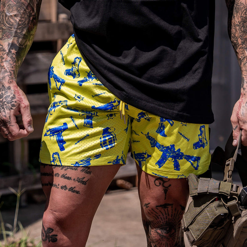 Load image into Gallery viewer, Mid Thigh Mesh Training / Lifestyle Shorts | 5"