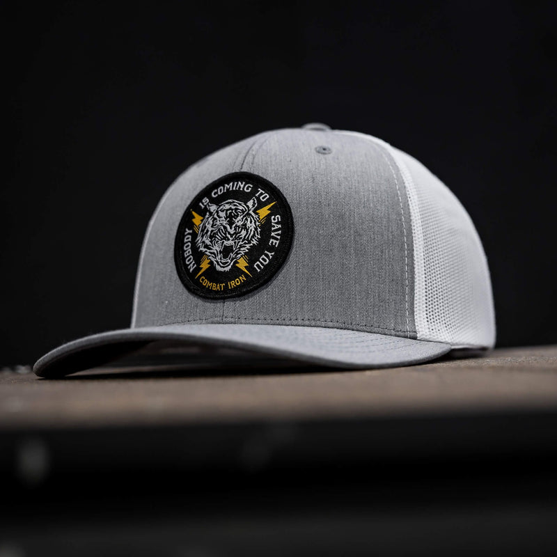 Load image into Gallery viewer, Nobody Is Coming To Save You Patch Snapback Hat