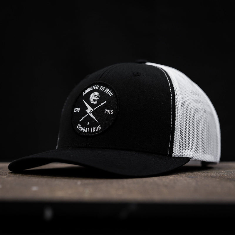Load image into Gallery viewer, Addicted To Iron Patch Snapback Hat