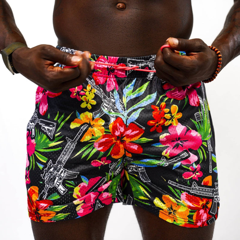 Load image into Gallery viewer, Mid Thigh Mesh Training / Lifestyle Shorts | 5"