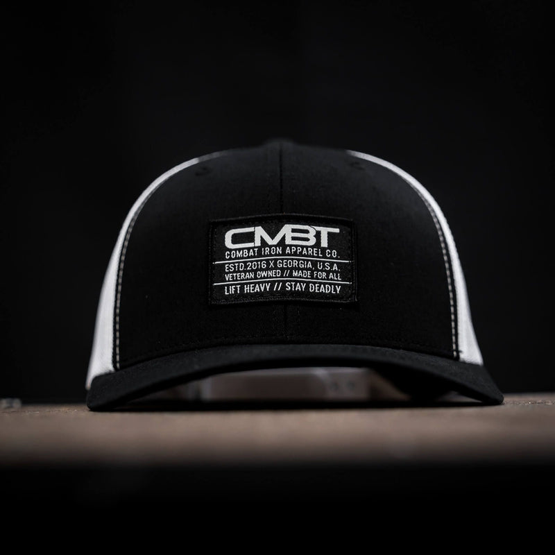 Load image into Gallery viewer, Branded CMBT Labeled Mid-Profile Snapback Hat