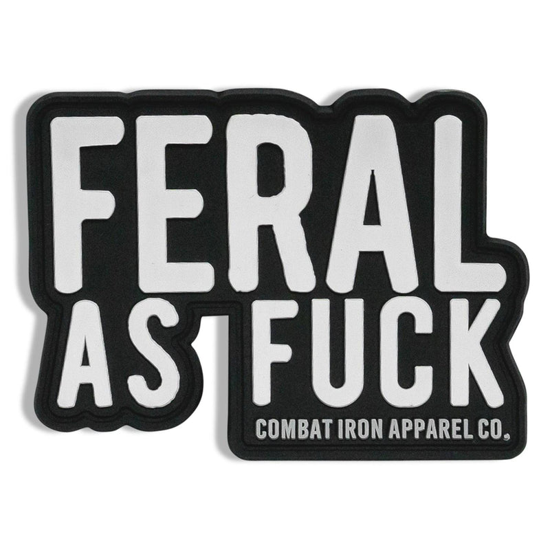 Load image into Gallery viewer, Feral As Fuck Die Cut PVC Patch