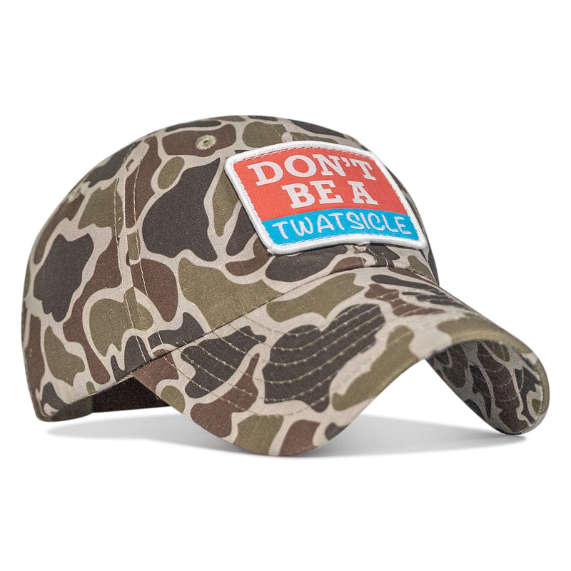 Load image into Gallery viewer, Don't Be A Twatsicle Patch Ripstop Mesh Snapback Hat