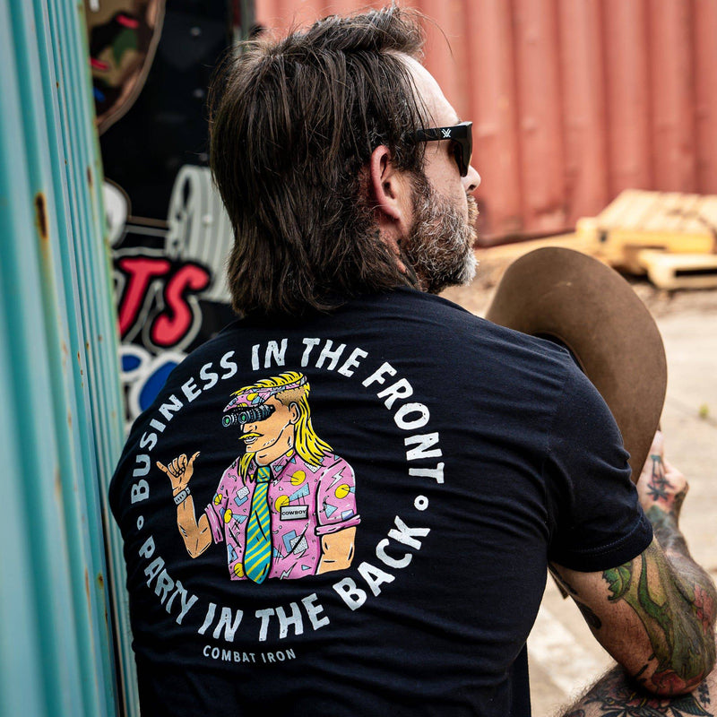 Load image into Gallery viewer, Business In The Front. Party In The Back. Party Men's T-Shirt