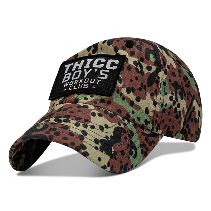 Load image into Gallery viewer, Ripstop Thicc Boys Workout Club Patch Tactical Ripstop Mesh Snapback Hat