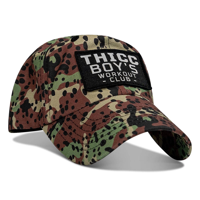 Load image into Gallery viewer, Ripstop Thicc Boys Workout Club Patch Tactical Ripstop Mesh Snapback Hat