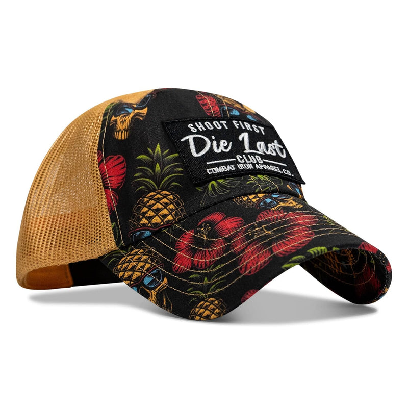 Load image into Gallery viewer, Shoot First. Die Last. Club Patch Tactical Ripstop Mesh Snapback Hat