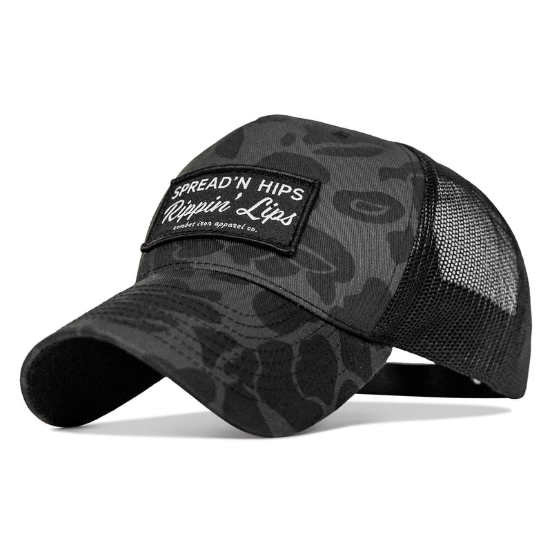 Load image into Gallery viewer, Spreadin' Hips Rippin' Lips Patch Snapback