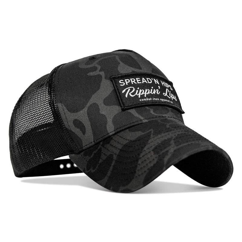 Load image into Gallery viewer, Spreadin' Hips Rippin' Lips Patch Snapback