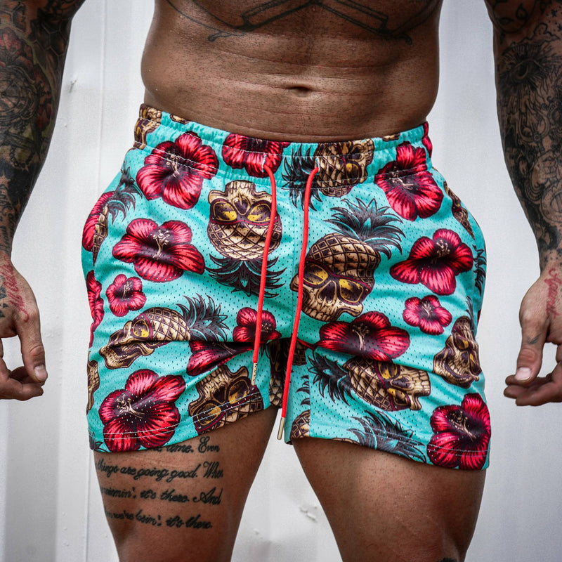 Load image into Gallery viewer, Mid Thigh Mesh Training / Lifestyle Shorts | 5"