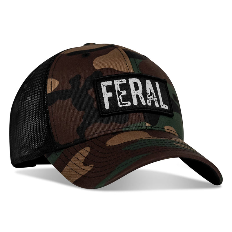 Load image into Gallery viewer, Feral Vintaged Patch Snapback Hat