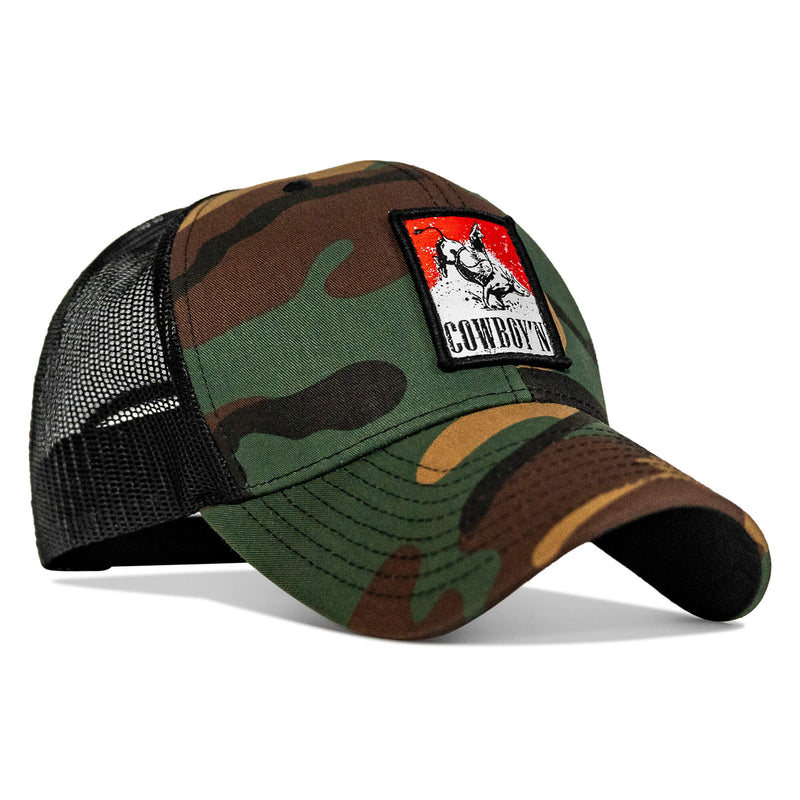 Load image into Gallery viewer, Cowboy'n Knuck If You Buck Patch SnapBack