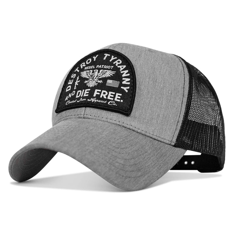 Load image into Gallery viewer, Destroy Tyranny and Die Free Patch Snapback
