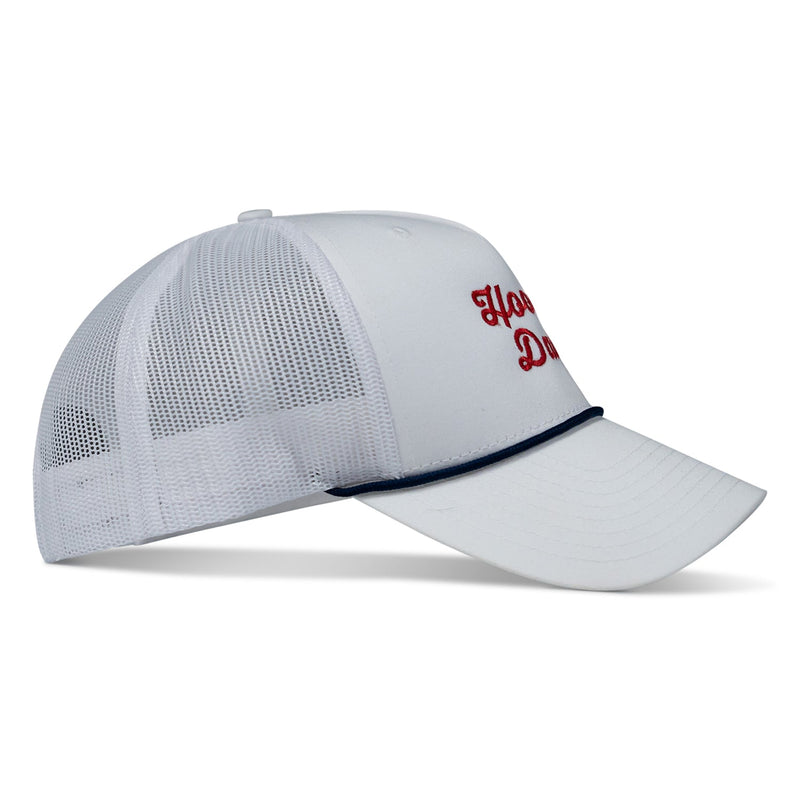 Load image into Gallery viewer, Hoochie Daddy Script Rope Snapback Hat