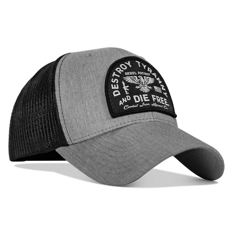 Load image into Gallery viewer, Destroy Tyranny and Die Free Patch Snapback