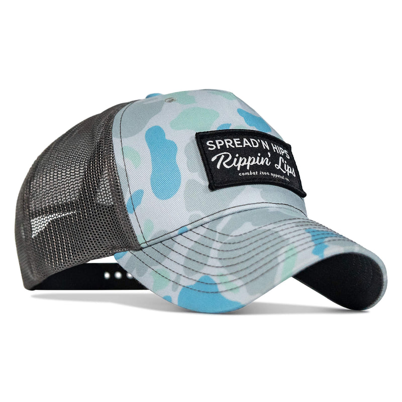 Load image into Gallery viewer, Spreadin' Hips Rippin' Lips Patch Snapback