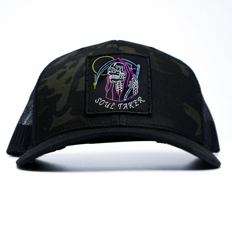 Load image into Gallery viewer, Soul Taker Reaper Patch Snapback Hat