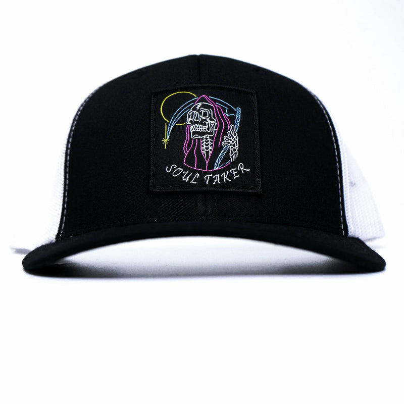 Load image into Gallery viewer, Soul Taker Reaper Patch Snapback Hat