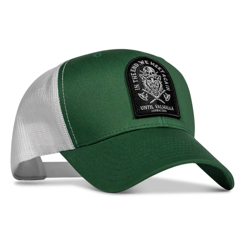 Load image into Gallery viewer, In The End, We Meet Again - Until Valhalla Patch Snapback Hat