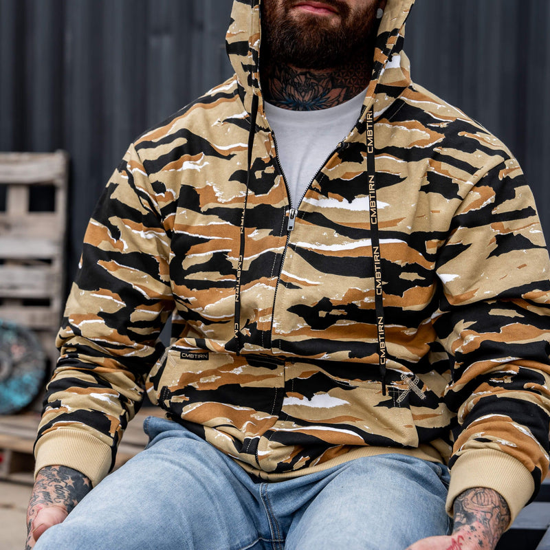 Load image into Gallery viewer, Men's Fleece Lined Zip Up Hoodie