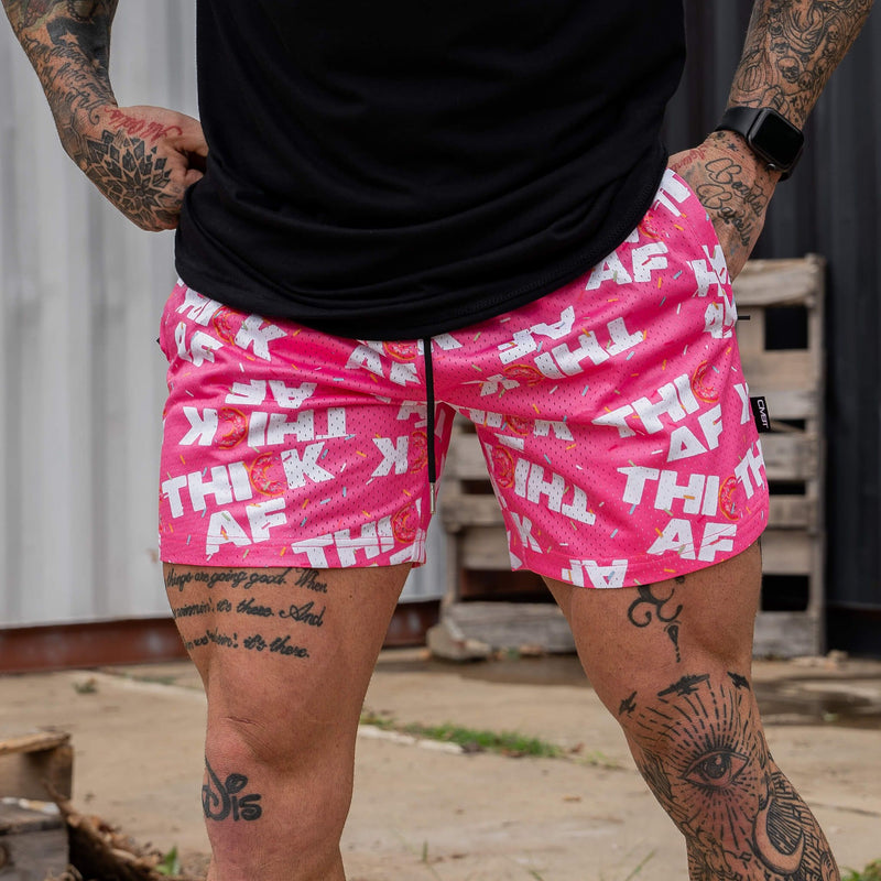 Load image into Gallery viewer, Mid Thigh Mesh Training / Lifestyle Shorts | 5"
