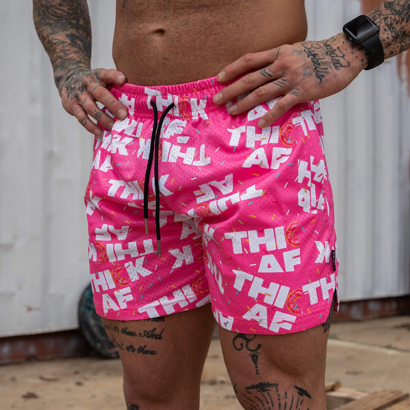Load image into Gallery viewer, Mid Thigh Mesh Training / Lifestyle Shorts | 5"