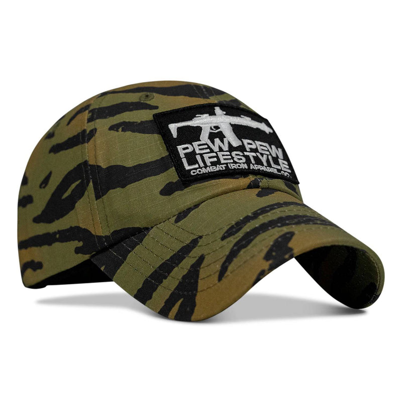 Load image into Gallery viewer, Ripstop Pew Pew Lifesyle Patch Tactical Ripstop Mesh Snapback Hat