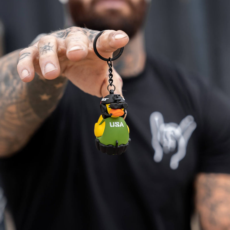 Load image into Gallery viewer, Tactical 3D PVC Keychain