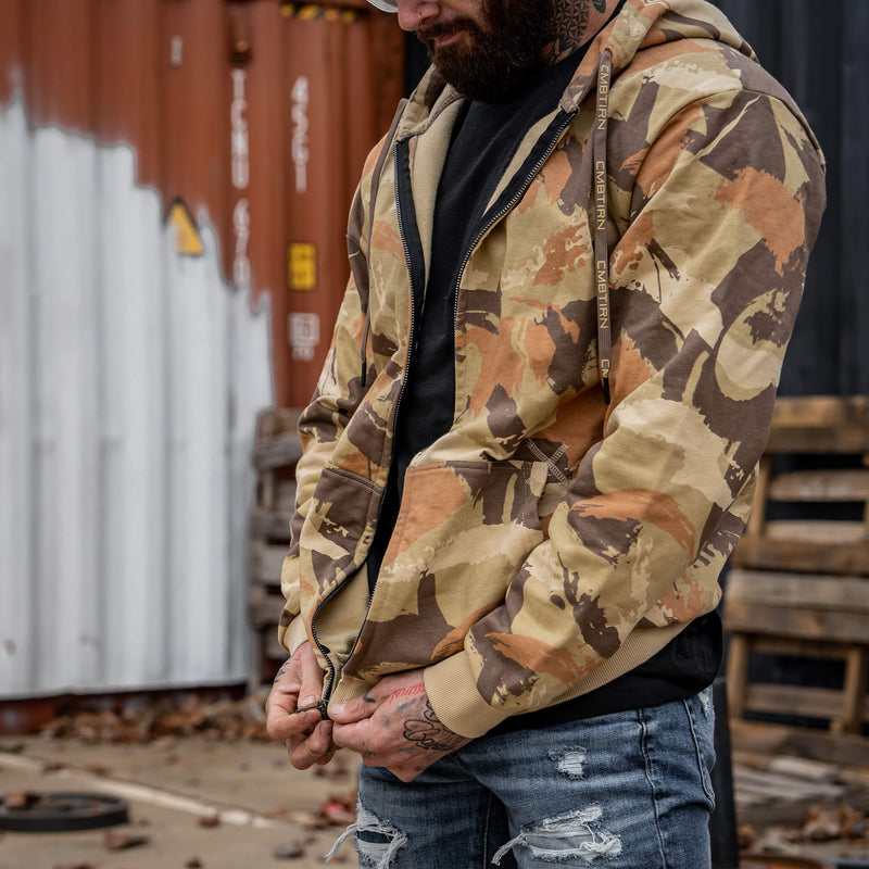Load image into Gallery viewer, Men's Fleece Lined Zip Up Hoodie