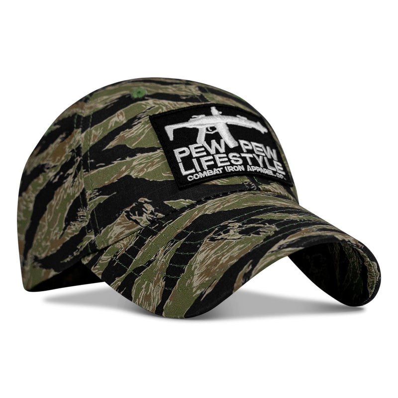 Load image into Gallery viewer, Ripstop Pew Pew Lifesyle Patch Tactical Ripstop Mesh Snapback Hat