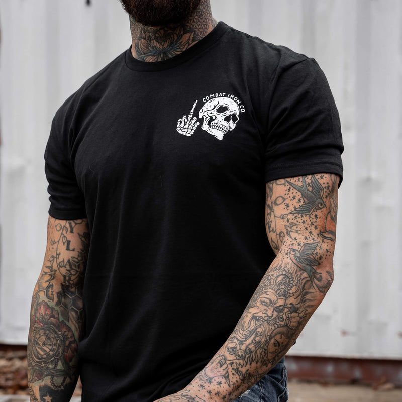 Load image into Gallery viewer, Fuck What They Think Skull Men's T-Shirt
