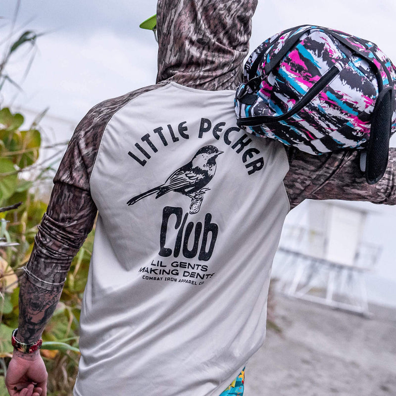 Load image into Gallery viewer, LITTLE PECKER CLUB OUTDOORS LONG SLEEVE + HOOD
