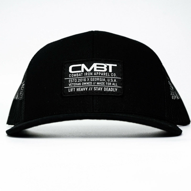 Load image into Gallery viewer, Branded CMBT Labeled Mid-Profile Snapback Hat