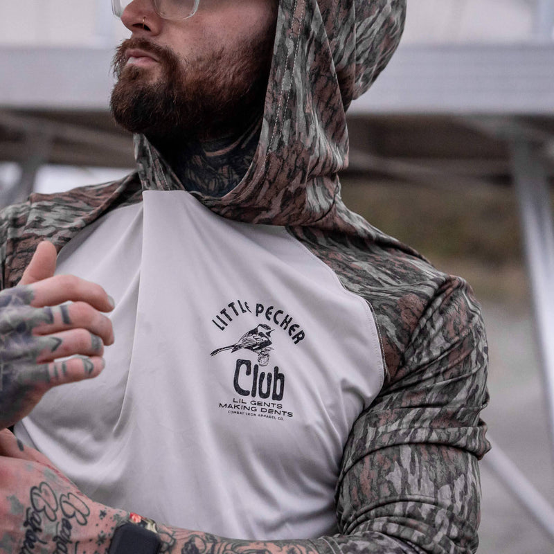Load image into Gallery viewer, LITTLE PECKER CLUB OUTDOORS LONG SLEEVE + HOOD