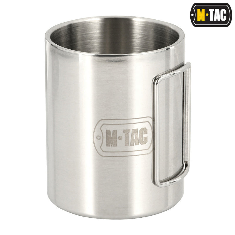 Load image into Gallery viewer, M-Tac Thermo Mug with Folding Handle 15oz