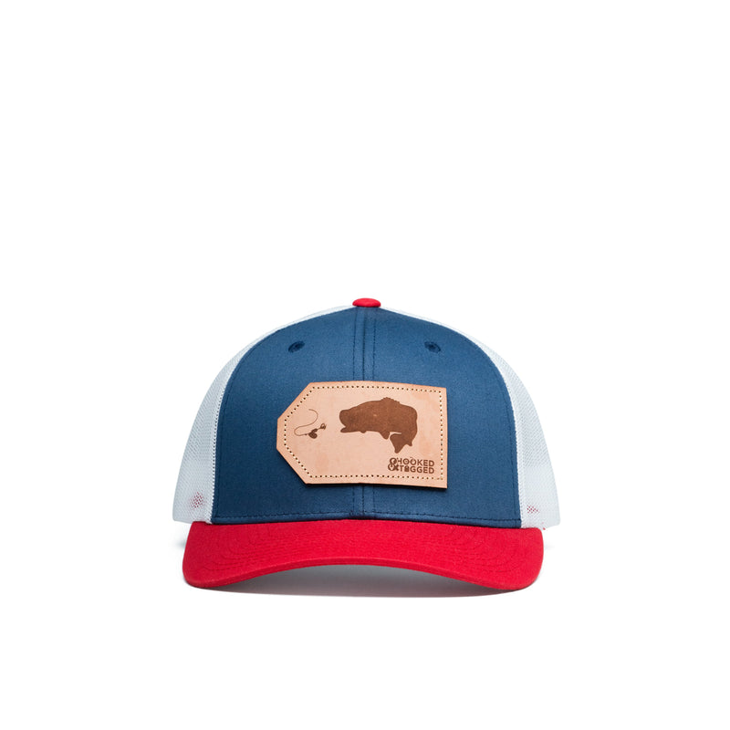Load image into Gallery viewer, Largemouth Bass Patch Hat