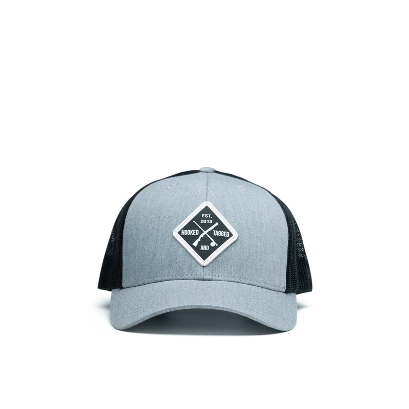 Load image into Gallery viewer, Shotgun & Fly Rod Patch Hat
