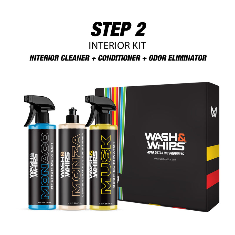 Load image into Gallery viewer, WASH&WHIPS CLEAN - Interior Car Wash Kit (Step 2)
