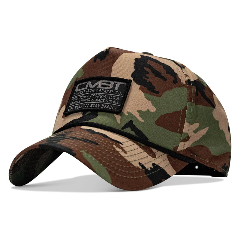 Load image into Gallery viewer, Original Subdued CMBT Patch Weekender Snapback