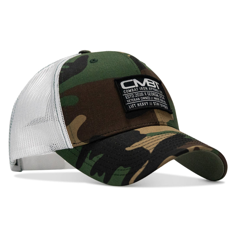 Load image into Gallery viewer, Branded CMBT Subdued Labeled Snapback Hat