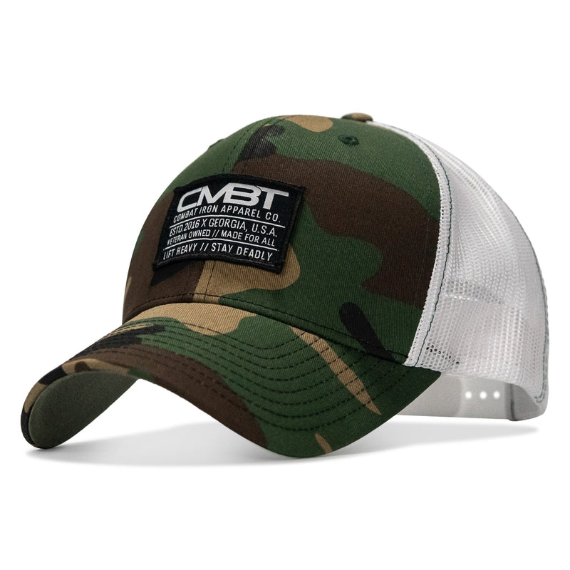 Load image into Gallery viewer, Branded CMBT Subdued Labeled Snapback Hat