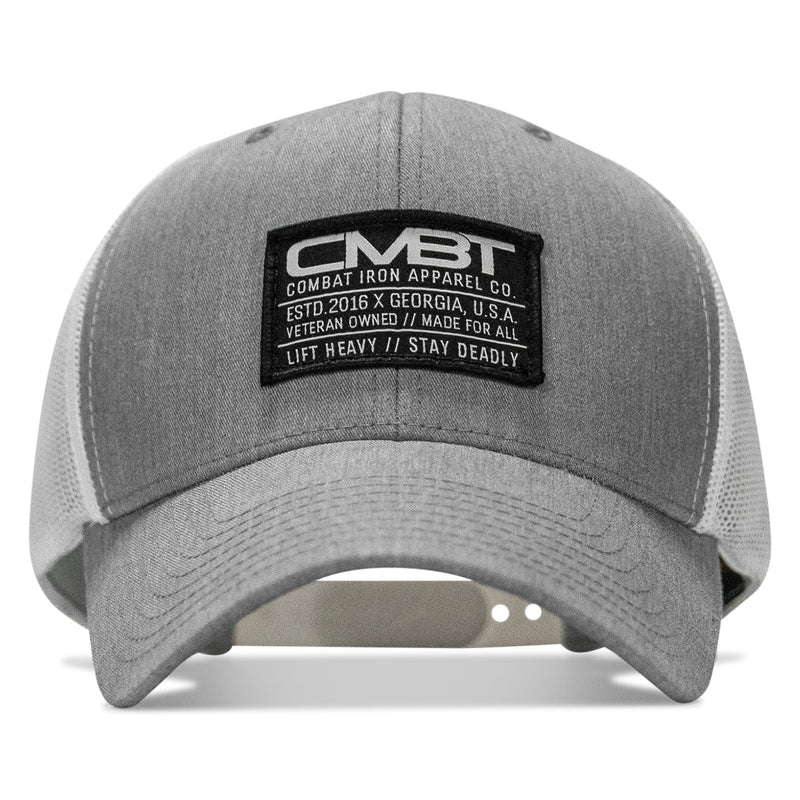 Load image into Gallery viewer, Branded CMBT Labeled Mid-Profile Snapback Hat