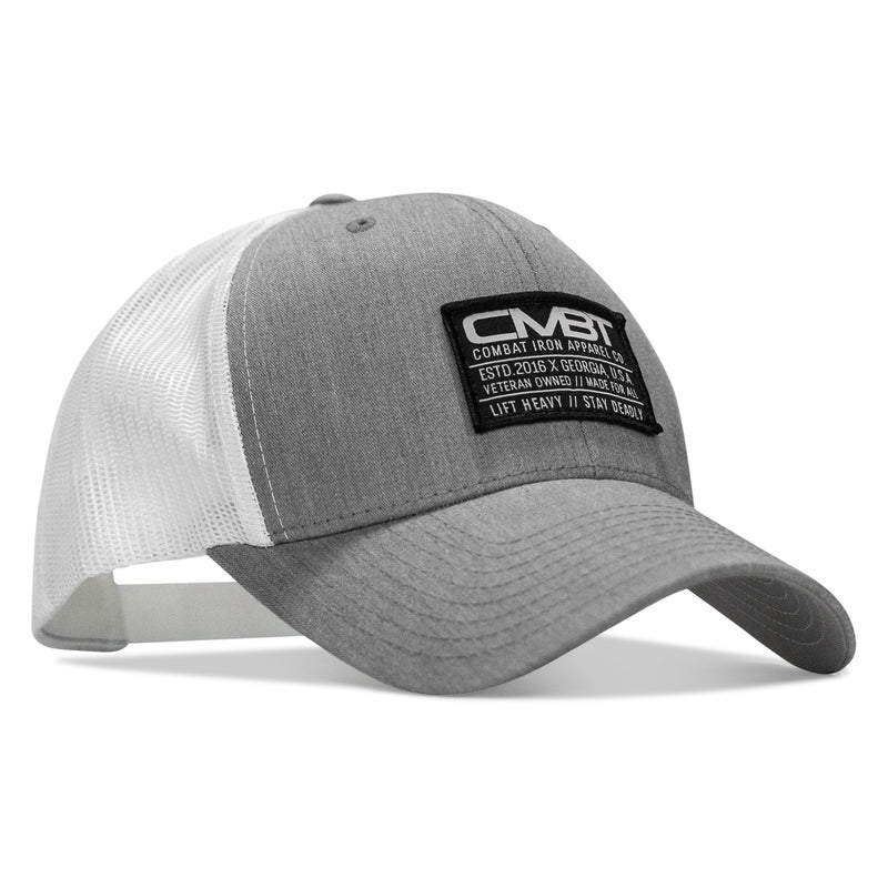 Load image into Gallery viewer, Branded CMBT Labeled Mid-Profile Snapback Hat