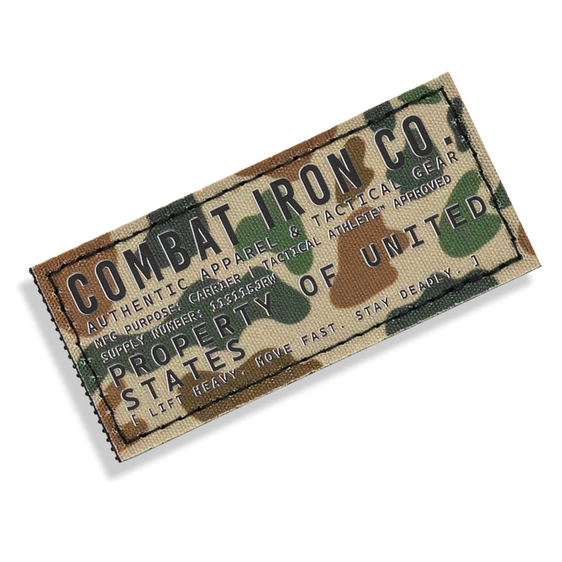 Load image into Gallery viewer, Combat Iron Co. Authentic Brand Velcro Patch