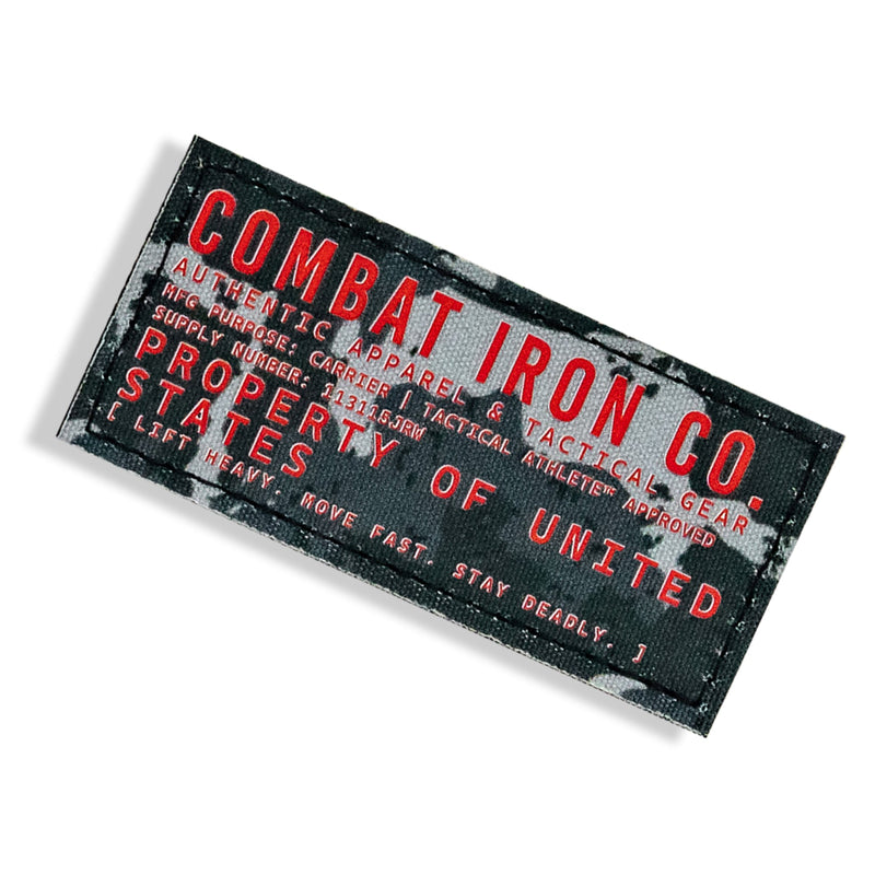 Load image into Gallery viewer, Combat Iron Co. Authentic Brand Velcro Patch