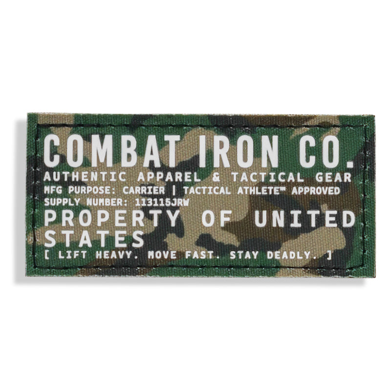 Load image into Gallery viewer, Combat Iron Co. Authentic Brand Velcro Patch