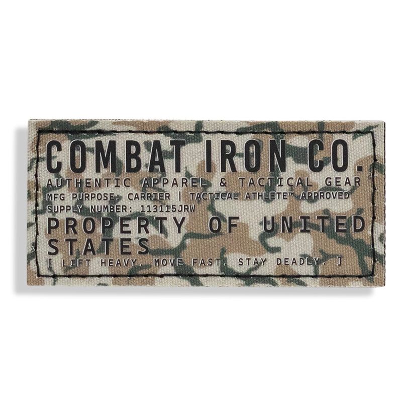 Load image into Gallery viewer, Combat Iron Co. Authentic Brand Velcro Patch
