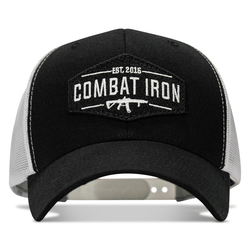 Load image into Gallery viewer, Original AR Black Patch Snapback Hat