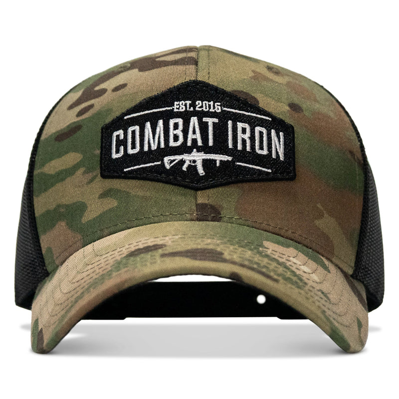 Load image into Gallery viewer, Original AR Black Patch Snapback Hat